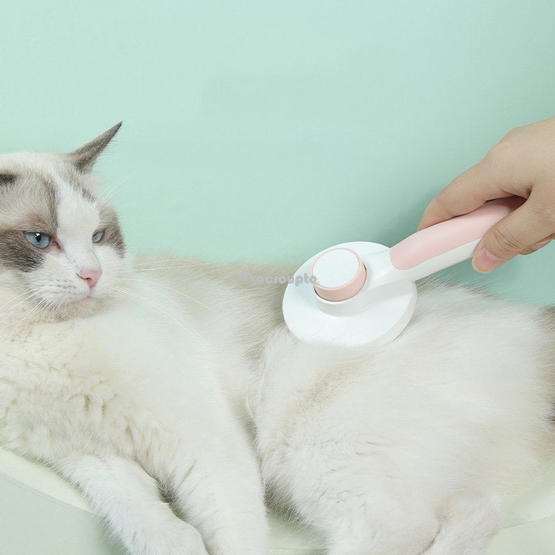 Self Cleaning Slicker Brush for Dog and Cat.