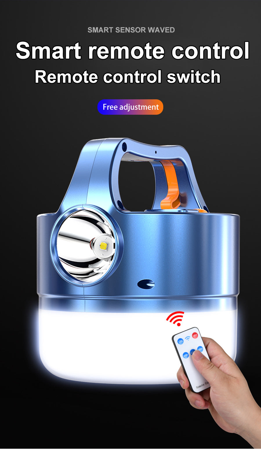 900 Watts Portable Solar Power Camping
Light USB Rechargeable Flashlight Tent
Lamp Camp Lanterns Emergency Lights for
Outdoor